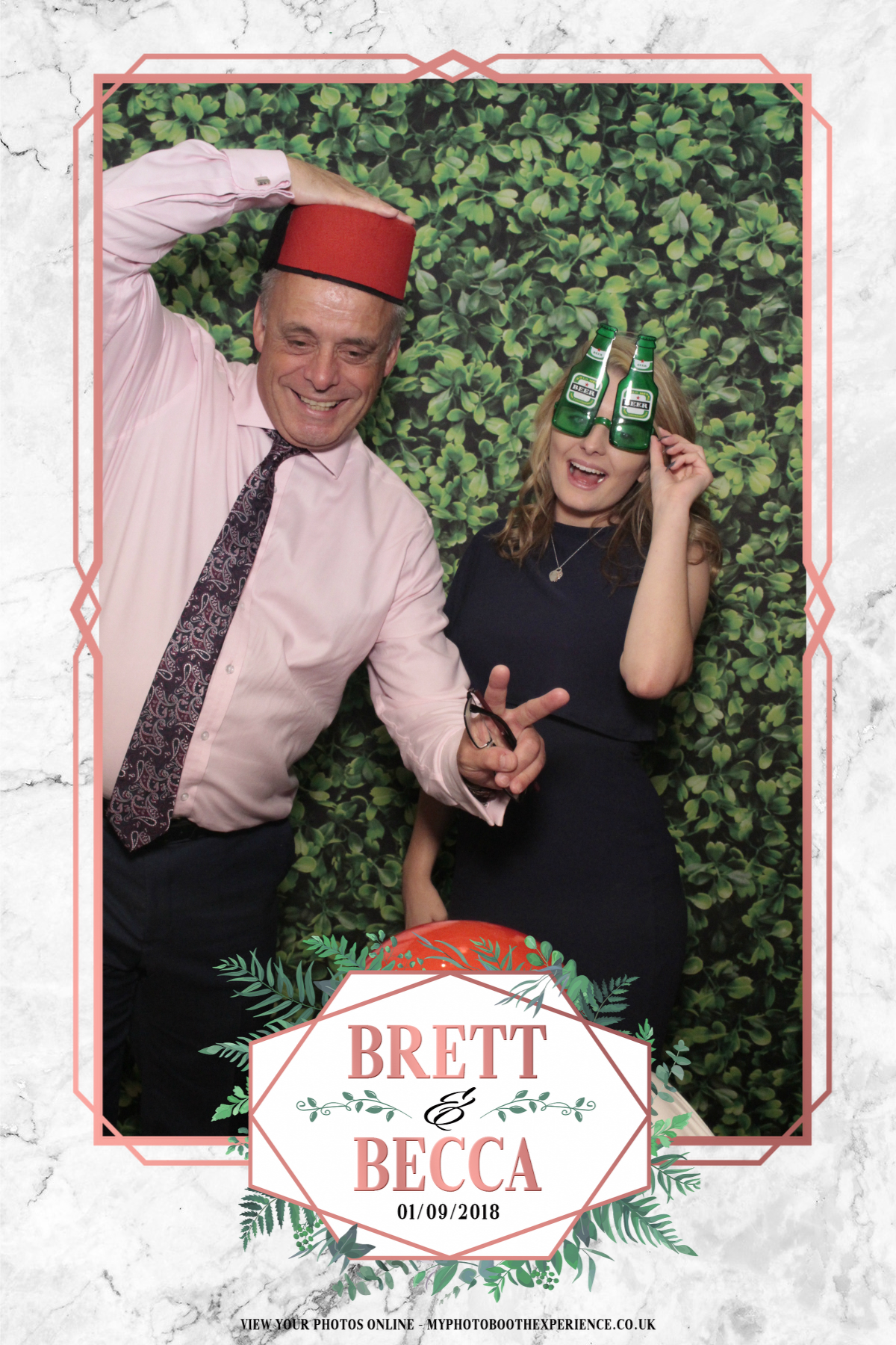 Brett & Becca's Wedding | View more photos from the event at gallery.myphotoboothexperience.co.uk/u/MyPhotoBoothExperienceLtd/Brett-Beccas-Wedding